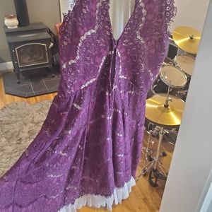 Beautiful lace dress.